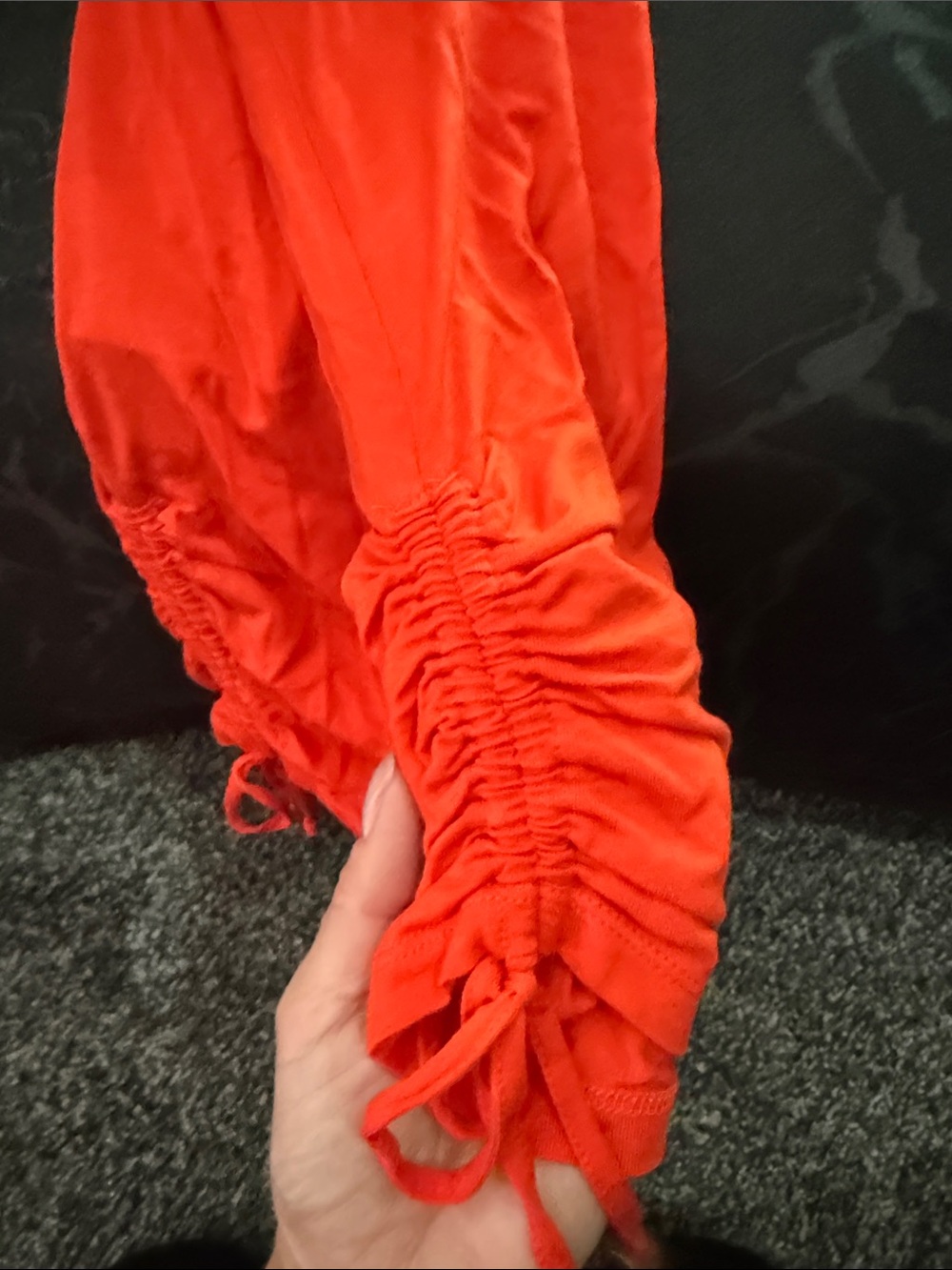 Guess Orange Zest Braided Halter Top - Picture 4 of 5